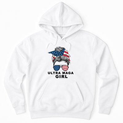 Ultra Mega Girl Patriotic Trump Republicans Conservatives Hoodie