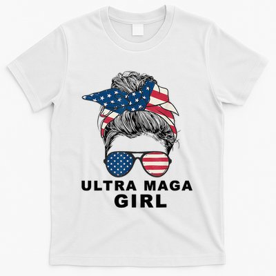Ultra Mega Girl Patriotic Trump Republicans Conservatives T-Shirt