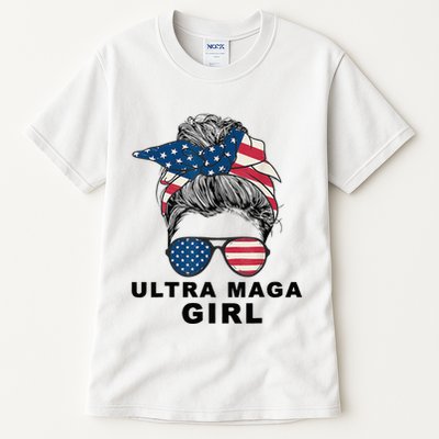 Ultra Mega Girl Patriotic Trump Republicans Conservatives Tall T-Shirt