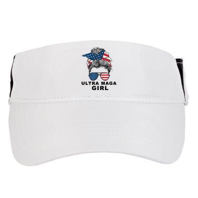 Ultra Mega Girl Patriotic Trump Republicans Conservatives Adult Drive Performance Visor