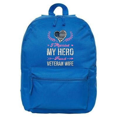 Usa Military Husband Great Gift 16 in Basic Backpack