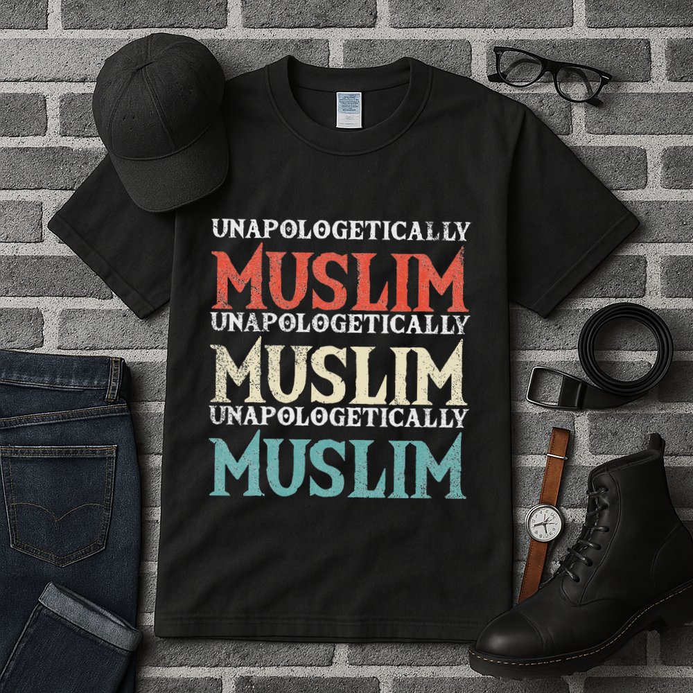 Unapologetically Muslim Islam Islamic Religion Proud Gift Tall T-Shirt