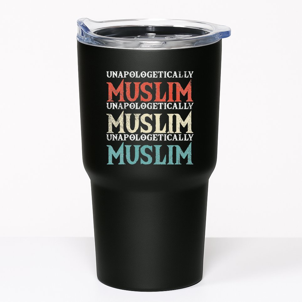 Unapologetically Muslim Islam Islamic Religion Proud Gift Tumbler