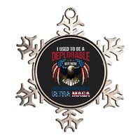 Ultra Maga I Used To Be A Deplorable But Now I Have Been Promoted To Ultra Maga Metallic Star Ornament