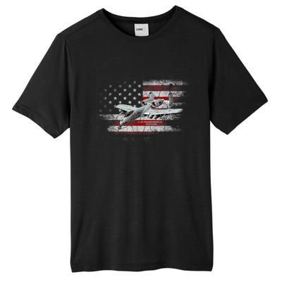 US Military Jet A10 Warthog US Warplane Fighter Jet Vintage Tall Fusion ChromaSoft Performance T-Shirt