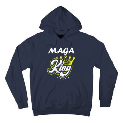 Ultra Maga King Crown Usa Trump Anti Biden Tall Hoodie