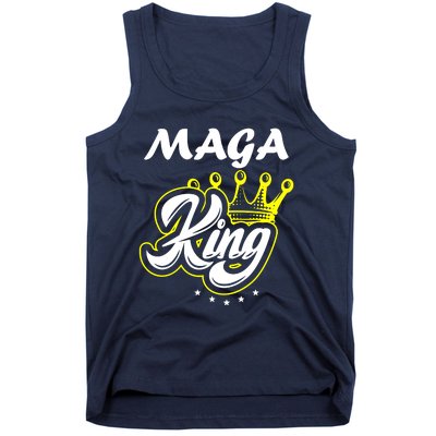 Ultra Maga King Crown Usa Trump Anti Biden Tank Top