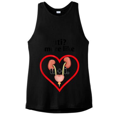 Uti More Like U Plus I Kidney Ladies PosiCharge Tri-Blend Wicking Tank