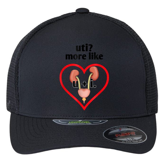 Uti More Like U Plus I Kidney Flexfit Unipanel Trucker Cap