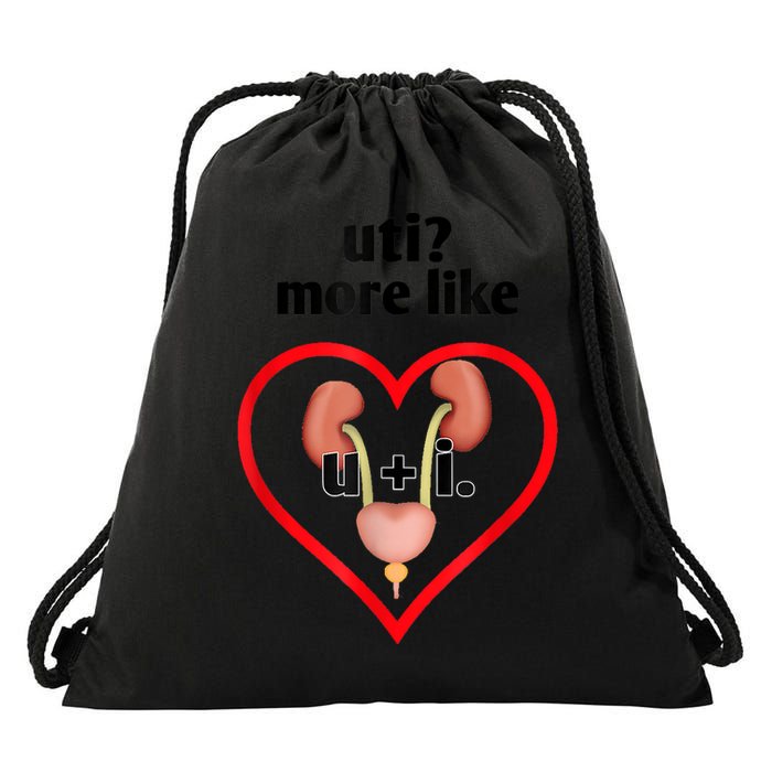 Uti More Like U Plus I Kidney Drawstring Bag