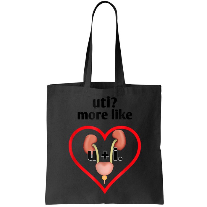 Uti More Like U Plus I Kidney Bag