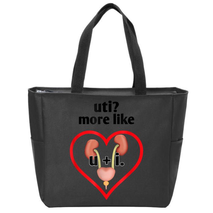 Uti More Like U Plus I Kidney Zip Tote Bag