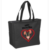 Uti More Like U Plus I Kidney Zip Tote Bag
