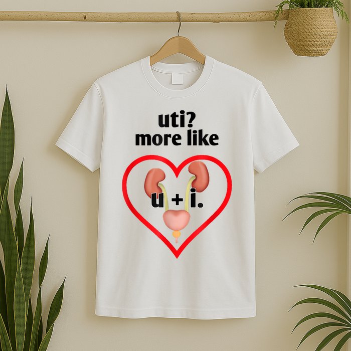 Uti More Like U Plus I Kidney T-Shirt