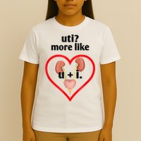 Uti More Like U Plus I Kidney T-Shirt