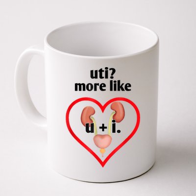 Uti More Like U Plus I Kidney Mug