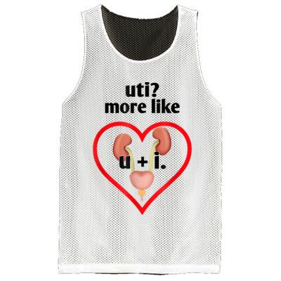 Uti More Like U Plus I Kidney Mesh Reversible Basketball Jersey Tank