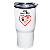 Uti More Like U Plus I Kidney Tumbler