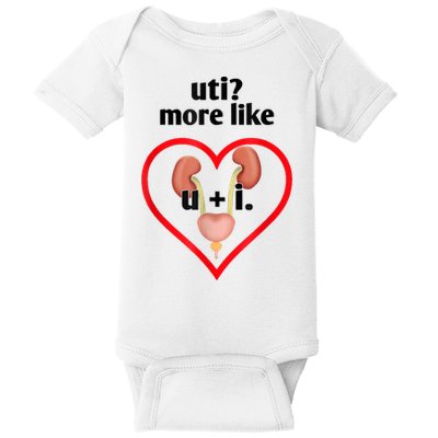 Uti More Like U Plus I Kidney Baby Bodysuit