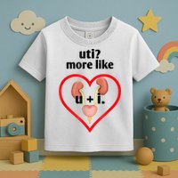 Uti More Like U Plus I Kidney Toddler T-Shirt