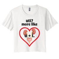 Uti More Like U Plus I Kidney Crop Top