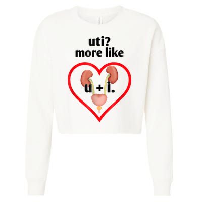 Uti More Like U Plus I Kidney Cropped Pullover Crew