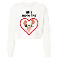 Uti More Like U Plus I Kidney Cropped Pullover Crew