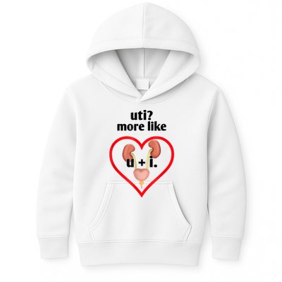 Uti More Like U Plus I Kidney Kids Hoodie