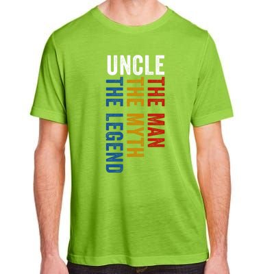 Uncle Myth Legend Funny Uncles Godfather Funny Gift Adult ChromaSoft Performance T-Shirt