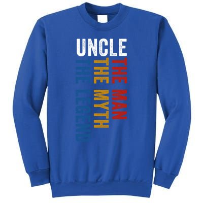 Uncle Myth Legend Funny Uncles Godfather Funny Gift Sweatshirt