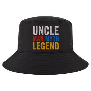 Uncle Myth Legend Godfather Uncles Fathers Day Gift Cool Comfort Performance Bucket Hat