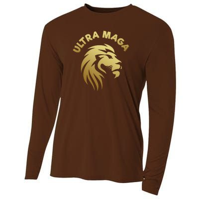 Ultra MAGA Lion Cooling Performance Long Sleeve Crew