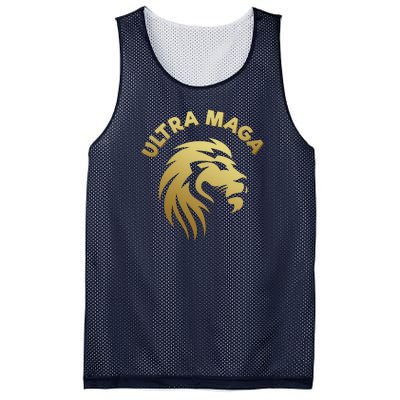 Ultra MAGA Lion Mesh Reversible Basketball Jersey Tank