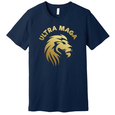 Ultra MAGA Lion Premium T-Shirt