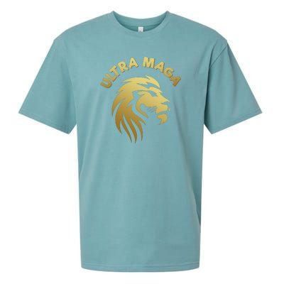 Ultra MAGA Lion Sueded Cloud Jersey T-Shirt