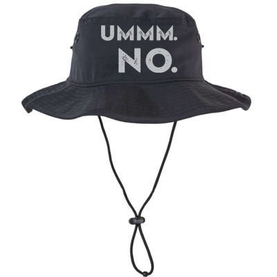 Umm No Funny Sarcastic Saying Legacy Cool Fit Booney Bucket Hat