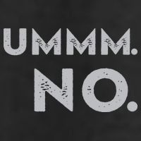 Umm No Funny Sarcastic Saying 15oz Campfire Ceramic Mug