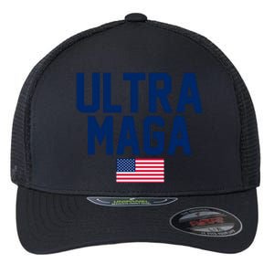 Ultra Maga Make American Great Again Flexfit Unipanel Trucker Cap