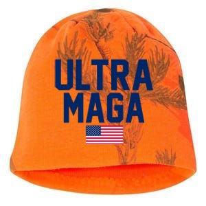 Ultra Maga Make American Great Again Kati - Camo Knit Beanie