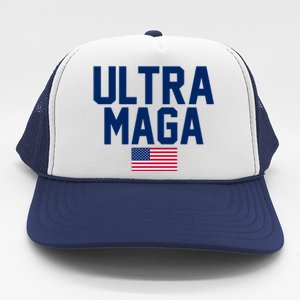 Ultra Maga Make American Great Again Trucker Hat