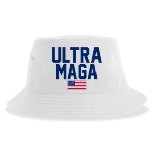 Ultra Maga Make American Great Again Sustainable Bucket Hat