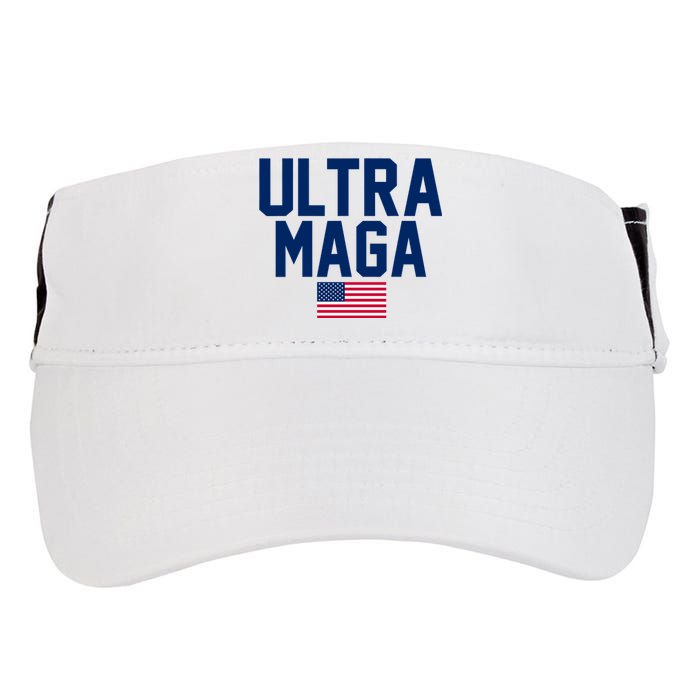 Ultra Maga Make American Great Again Adult Drive Performance Visor