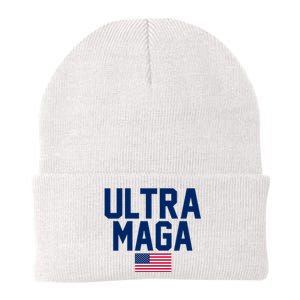 Ultra Maga Make American Great Again Knit Cap Winter Beanie