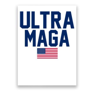 Ultra Maga Make American Great Again Poster