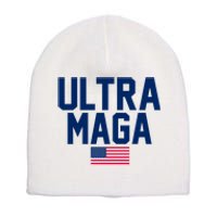 Ultra Maga Make American Great Again Short Acrylic Beanie