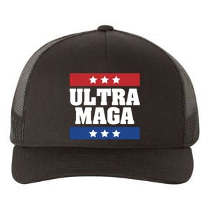 Ultra Maga | Make America Great Again | Trump 2024 Yupoong Adult 5-Panel Trucker Hat