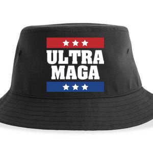 Ultra Maga | Make America Great Again | Trump 2024 Sustainable Bucket Hat