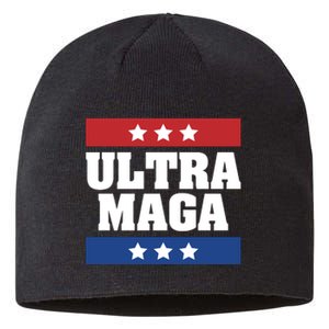 Ultra Maga | Make America Great Again | Trump 2024 Sustainable Beanie