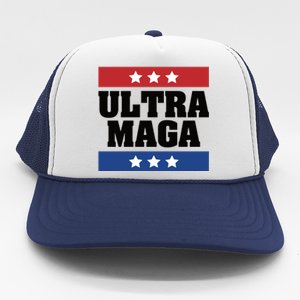 Ultra Maga | Make America Great Again | Trump 2024 Trucker Hat