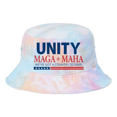 Unity Maga Maha We Are Got A Country To Save Tie Dye Newport Bucket Hat